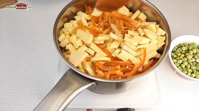 БАТАТ как готовить? Овощное рагу с бататом. смотреть онлайн