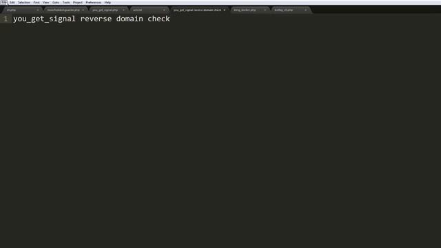 [PHP] YouGetSignal Reverse IP Domain Check смотреть онлайн