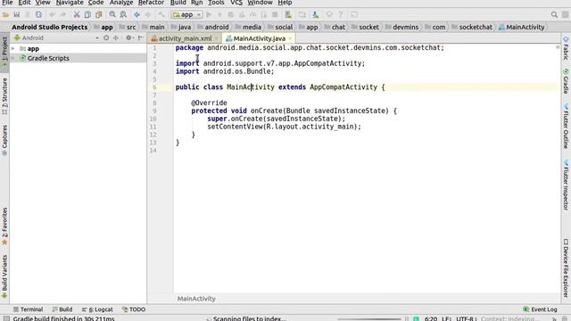Socket Chat Tutorial Project Setup (Part-1) | Android Chat Application| Socket.io | DevMins смотреть онлайн