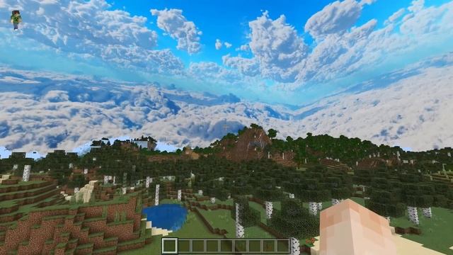 Fluffy Clouds (Custom Sky) Resource Pack for Minecraft Bedrock Edition, Pocket Edition (showcase) смотреть онлайн