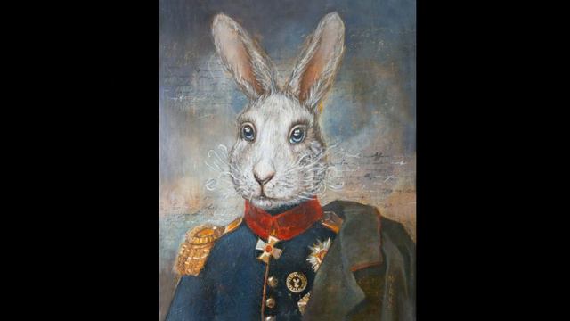 Серия картин "Кроличья нора", художник Анастасия Мирре смотреть онлайн