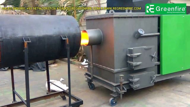 1000000 KCAL/HR. (1165 KW/HR.) | BIOMASS MULTI-FUEL PELLET BURNER | RE Greenfire™ смотреть онлайн