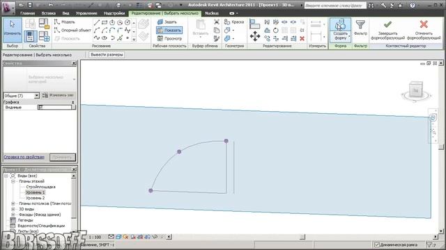 Revit2011_Roof_Spline смотреть онлайн