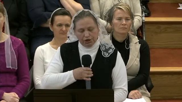 Стих/Псалм - Екатерина Дрокин 11/11/2012AM EbenezerOR.com смотреть онлайн