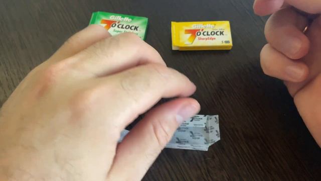 Обзор лезвий для бритья Gillette 7 O'clock