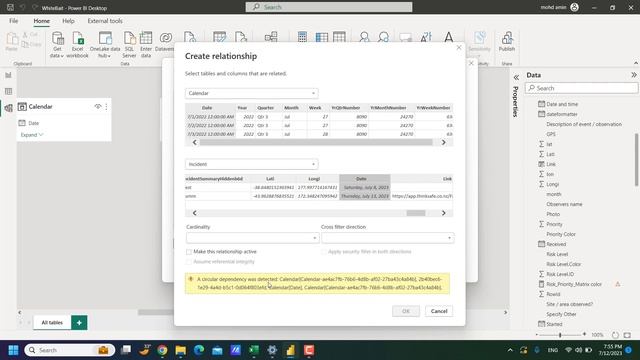 A circular dependency was detected power bi: Easy Fix смотреть онлайн