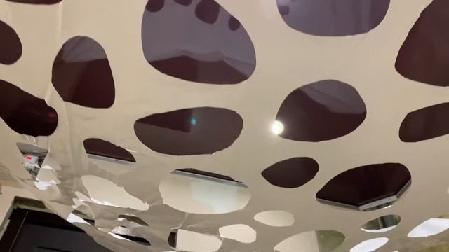 Резной натяжной потолок. Першотравенск. смотреть онлайн