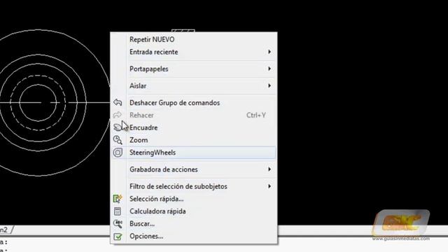 2.10-a Autocad 2013. El Menú Contextual смотреть онлайн