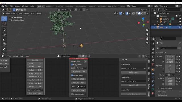 This Free Procedural Tree Addon is FUN & EASY? смотреть онлайн