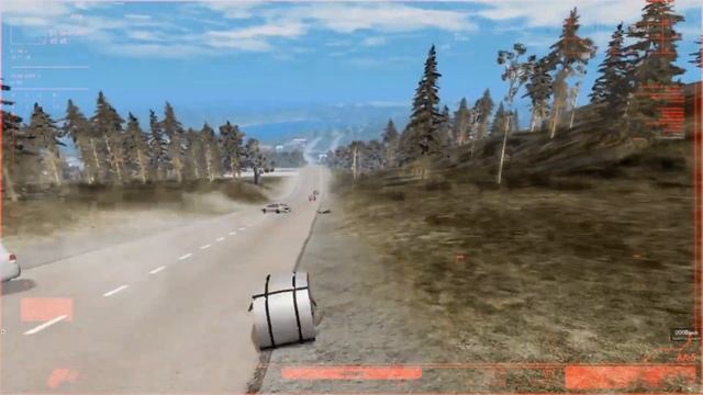THE STEEL REEL BROKE ON THE RISE .|beamng drive| смотреть онлайн