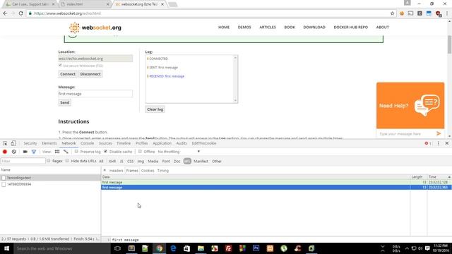 WebSocket Tutorial 3: Using Websocket смотреть онлайн