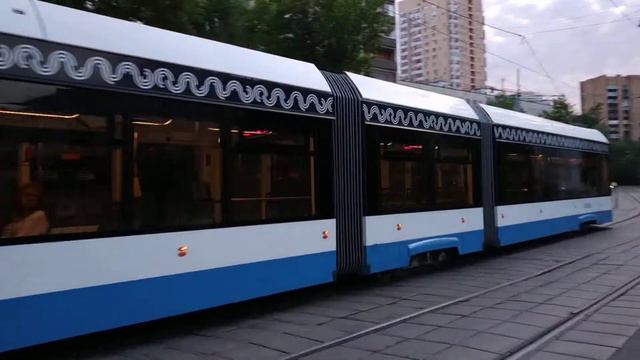 Трамвай 71-931М Витязь-Москва смотреть онлайн