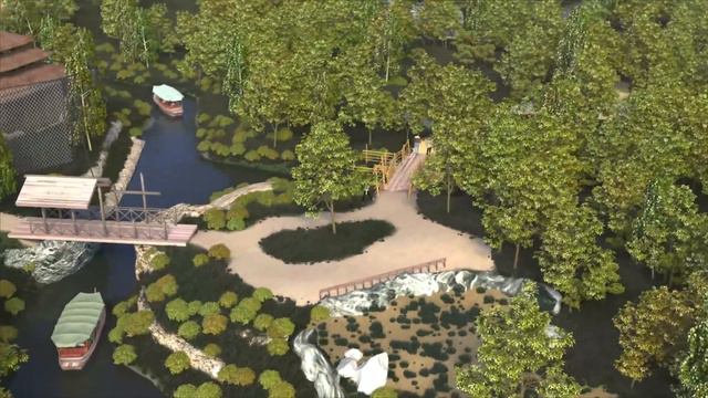 3D fly-through of Islands at Chester Zoo - Opens Spring 2015 смотреть онлайн
