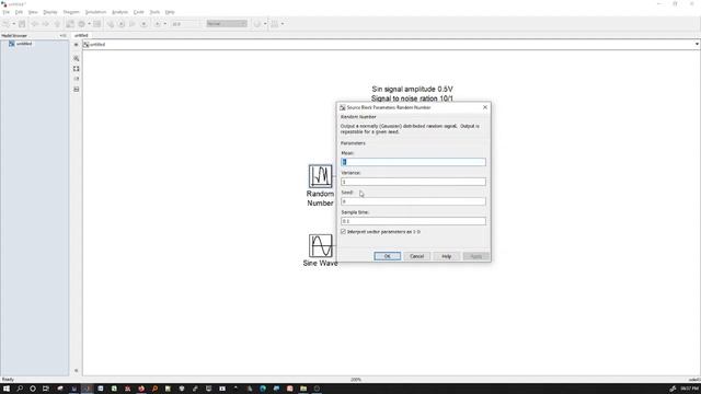 Simulink: Adding noise to corrupt a signal in simulation model смотреть онлайн