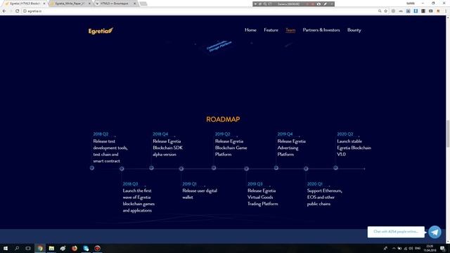 Обзор ICO Egretia - HTML5 блокчейн движок и платформа | Анализ и перспективы смотреть онлайн