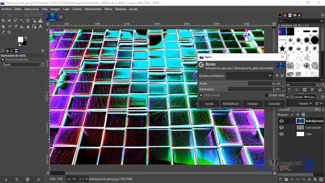 Curso Gimp 2.10.18 | Lección 6 | Filtros | MacromedFX смотреть онлайн