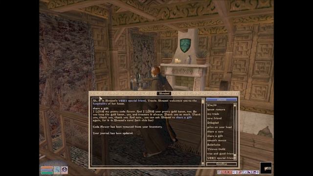 Let's Play Morrowind Part 83: Ahnassi, A Special Friend