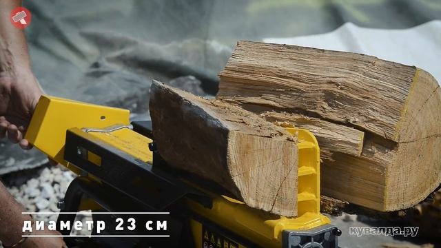 Дровокол или топор? Гидравлический дровокол HUTER смотреть онлайн
