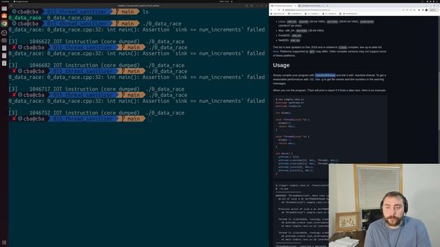 Parallel C++: Thread Sanitizer смотреть онлайн