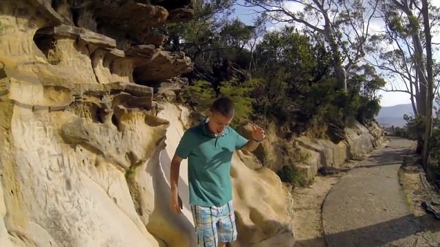 ✈ Достопримечательности Австралии. Национальный парк Голубые горы Австралии #достопримечательность. смотреть онлайн