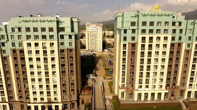 Строительство ЖК GagarinPark Алматы - 27.05.2018 смотреть онлайн