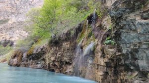 На катере по Сулакскому каньону в Дагестане
