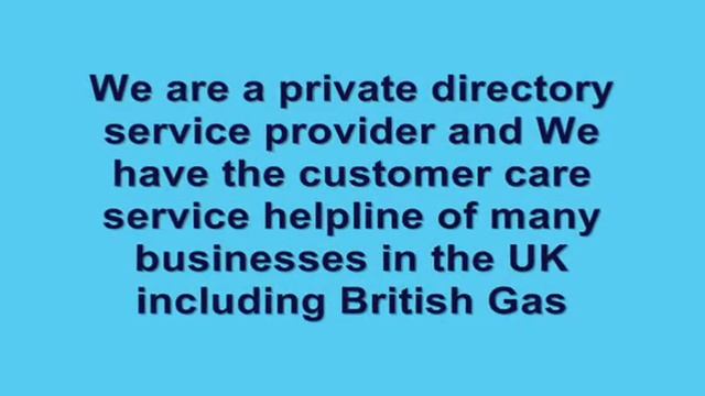 Enjoy Superior Services Without Problems With British Gas Customer Service смотреть онлайн