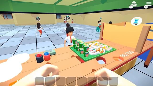 ШКОЛА ( School Cafeteria Simulator ) смотреть онлайн