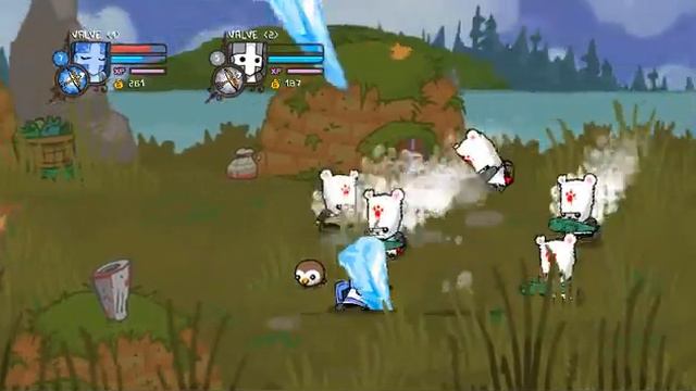 Castle Crashers - #2 Побег от тролля! смотреть онлайн