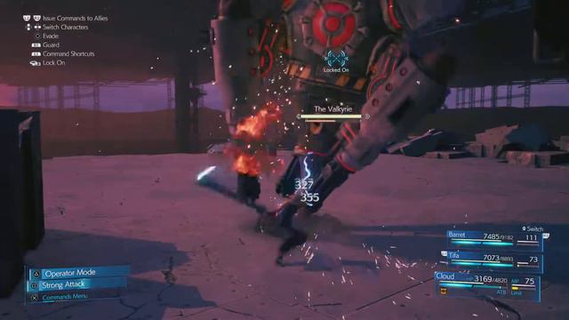 FF7 Remake Cloud Solo Valkyrie Hard Mode (No Materia, No Gotterdamerung) смотреть онлайн