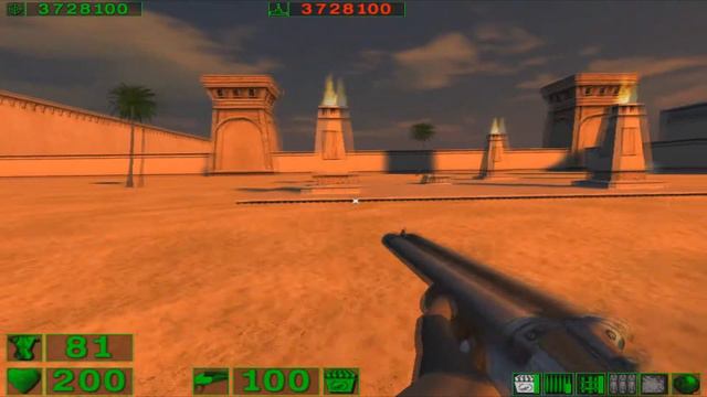 Прохождение Игры Serious Sam The First Encounter Часть 11: Алея Сфинксов!!! смотреть онлайн