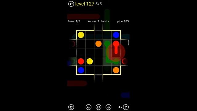 Flow free wraps game solution Starter Pack level 121-130 | Flow Free 5x5 смотреть онлайн