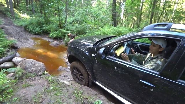 Маршрут не для кроссоверов, но Duster едет! смотреть онлайн