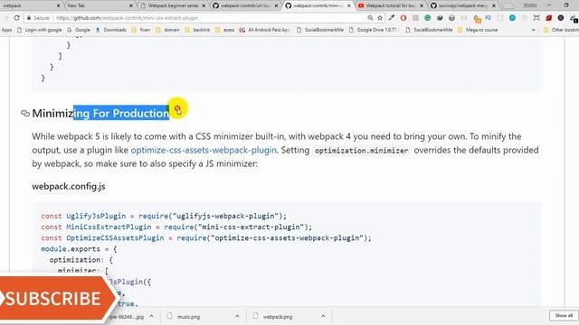 webpack tutorial for beginners in bangla | Generating production code in webpack (part 13) смотреть онлайн
