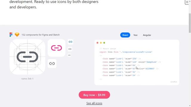 Vector icons for Designers and React, Vue, Angular app Developers - Trending in this New Year 2021 смотреть онлайн