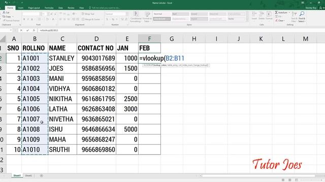 VLOOKUP with Multiple Workbook in Microsoft Excel 2016 in Tamil смотреть онлайн
