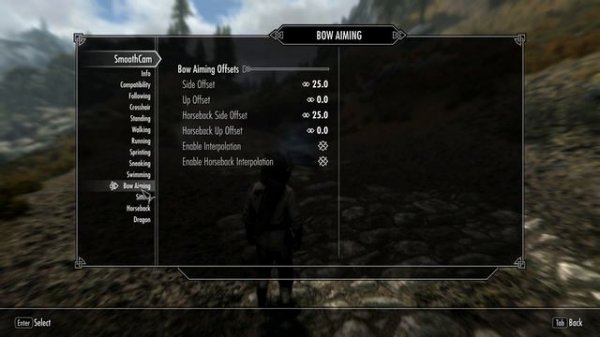 SkyrimSE Camera Mod: SmoothCam