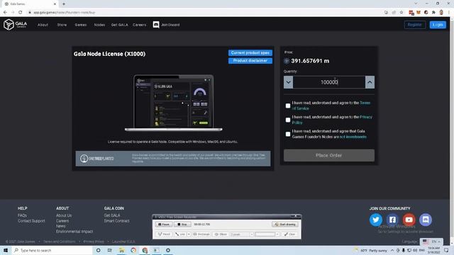 How many Gala Nodes left AT THIS MOMENT? смотреть онлайн