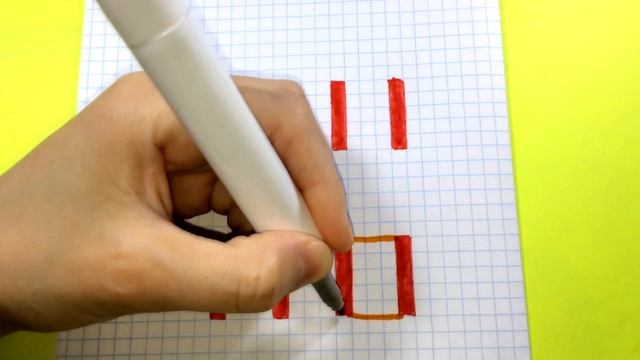 Как Нарисовать Динамит из Майнкрафт - рисунки по клеточкам смотреть онлайн