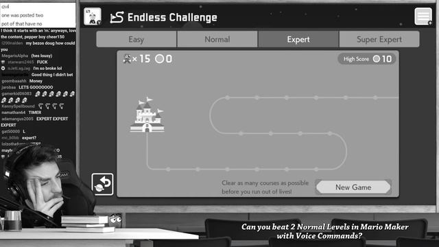 Can I beat Mario Maker's best levels with ONLY my voice? смотреть онлайн