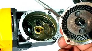 Как смазать редуктор болгарки
