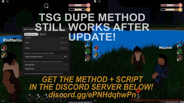 THE SURVIVAL GAME HOW TO DUPE (WORKING 2023) (NEW METHOD) смотреть онлайн