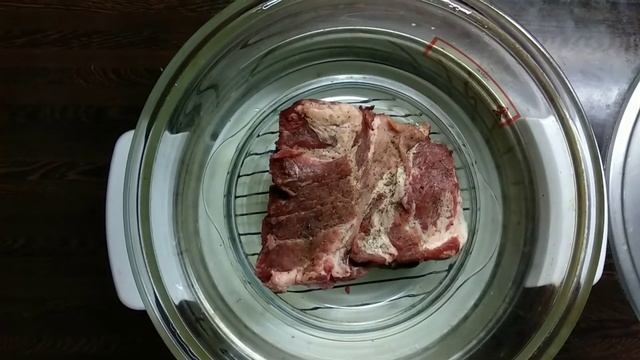 Мясо на кости в грильнице! смотреть онлайн