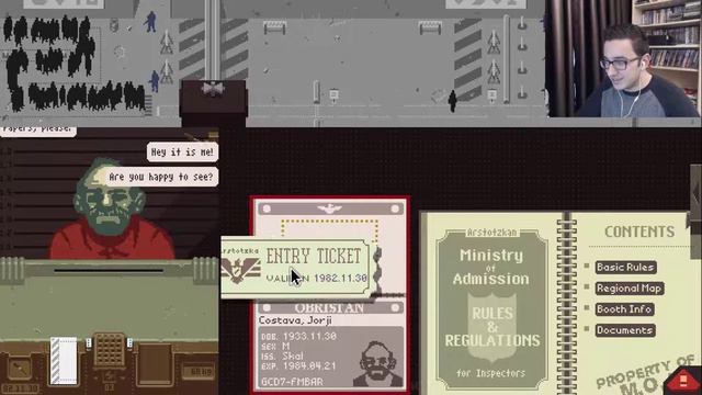 Fun times with Jorji | Papers, Please смотреть онлайн