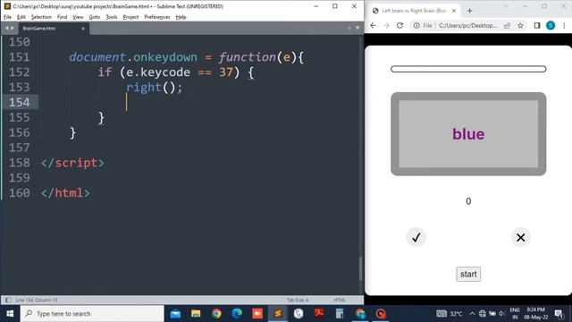 Brain Game using HTML CSS and pure JavaScript. смотреть онлайн
