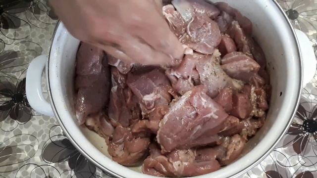 Шашлык из индейки по Кавказски. смотреть онлайн