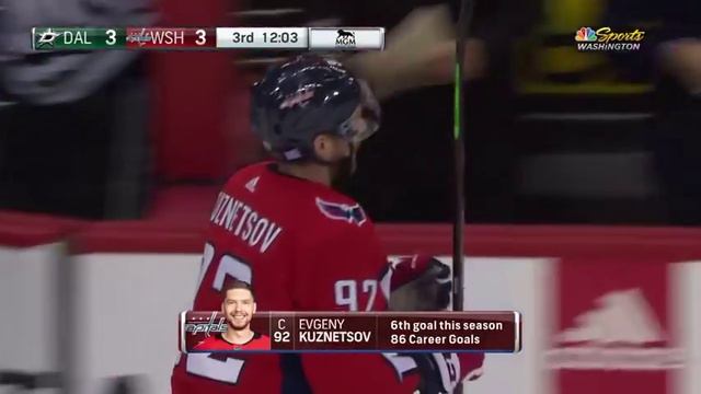 НХЛ 18-19 6-ая шайба Кузнецова 03.11.18 смотреть онлайн