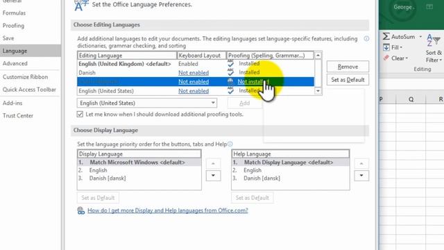 How To Change The Editing Language On Excel 2016 (QUICK & EASY) - Microsoft Excel Language Settings смотреть онлайн