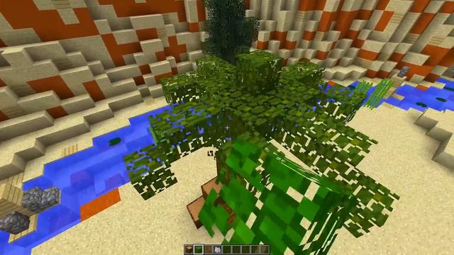 Minecraft - How To Make A Palm Tree смотреть онлайн