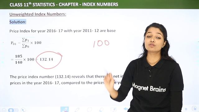 Unweighted Index Number in Statistics - Simple Aggregative Method Index Number смотреть онлайн